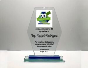 Diseños únicos en Vidrio